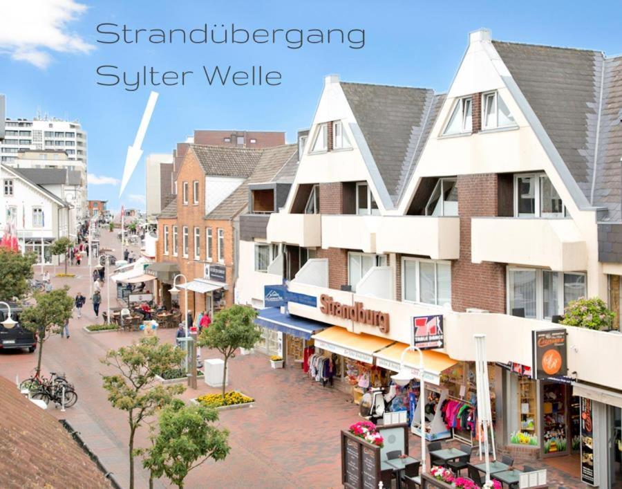 Strandstrasse 6 Whg. 21 Westerland Buitenkant foto